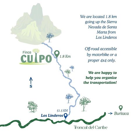Finca Cuipo Buritaca Kültér fotó
