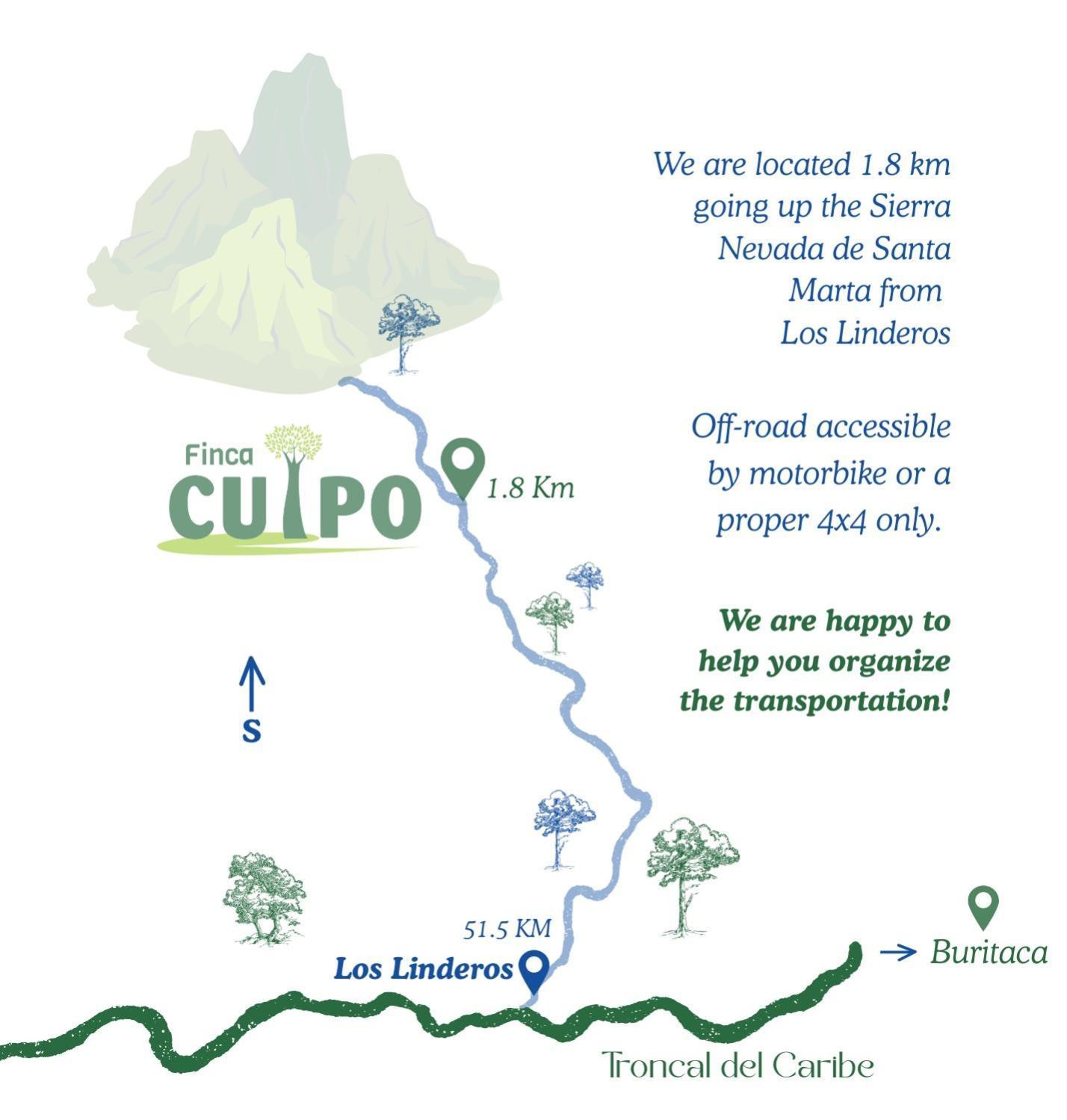 Finca Cuipo Buritaca Kültér fotó